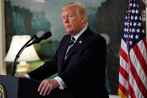 US President Donald Trump