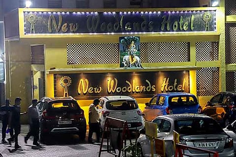 The New Woodlands Hotel on Dr Radhakrishnan Salai in Chennai