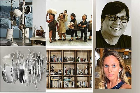 Art by Song Soo Ryun, ?Crossing Over? by Sudipta Das and art by Lim Soo Sik; Ravikumar Kashi and Julie VonDer