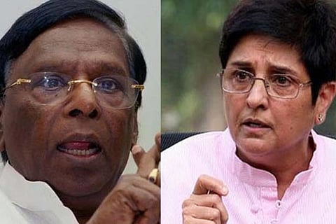 Pondy CM, Bedi lock horns over Pongal gift hamper scheme
