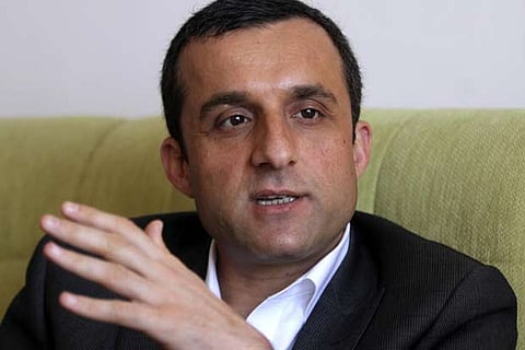 Afghan Interior Minister Amrullah Saleh
