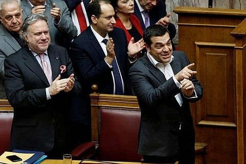 Greek parliament approves Macedonia's new name