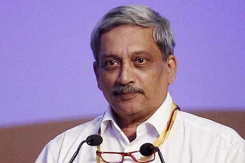 Goa CM Manohar Parrikar