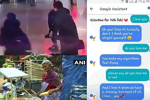Trending in TN: Chinese man clicks selfie with intoxicated friend, google asks why Indians propose to Google Assistant, 75-year-old woman sells roasted corn using solar power