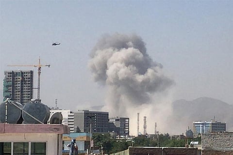 Gun battle ends in Kabul after Taliban blast wounds 105