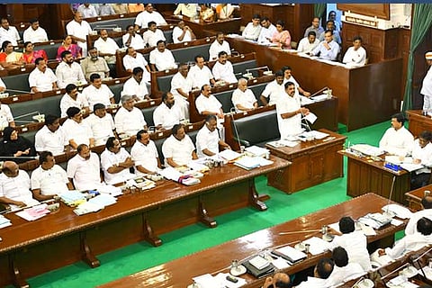 Chief Minister Edappadi K Palaniswami replying to Leader of Opposition MK Stalin?s ?Calling Attention? motion