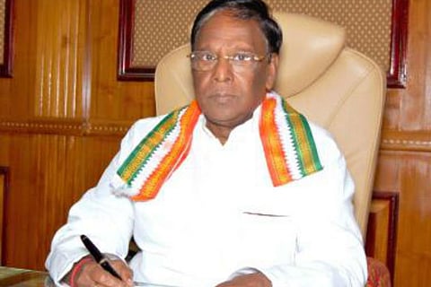 Puducherry Chief Minister V Narayanasamy