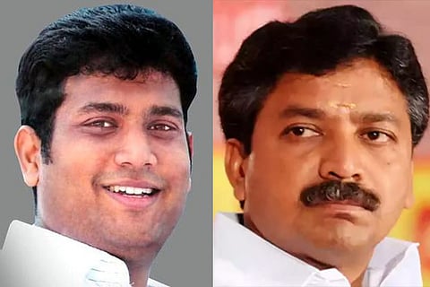 TRB Raja; C Ve Shanmugham