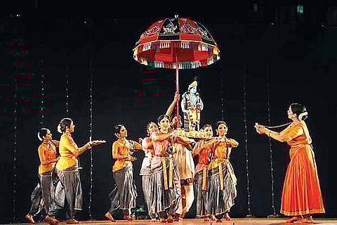 A previous performance of Naachiyaar