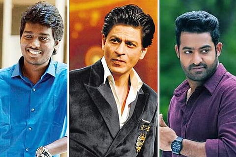 Atlee, Shah Rukh Khan and Jr NTR