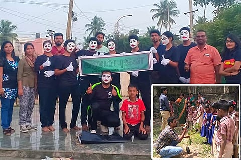 From the recently held awareness drive at Thangal Lake Park in Ambattur