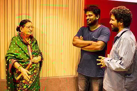 Legendary singer Susheela croons for Amala’s Aadai