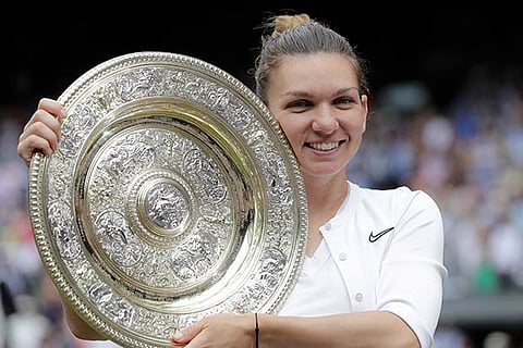 Simona Halep stuns Serena Williams to win maiden Wimbledon title
