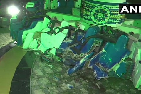 Two dead, several injured as amusement ride collapses in Gujarat