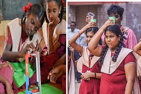 From the Big Bang workshops organised in government schools by LMES