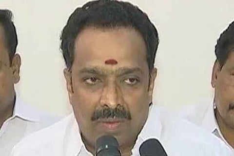 Transport Minister MR Vijayabhaskar
