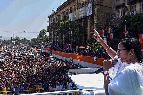 Central agencies threatening TMC leaders, asking them to join BJP: Mamata