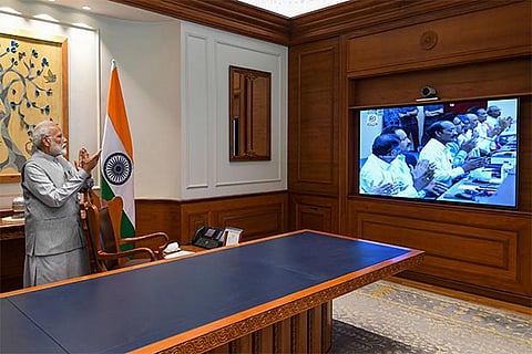 Chandrayaan-2 illustrates India's determination to scale new frontiers of science: PM
