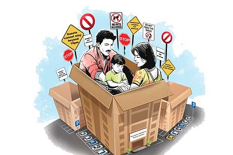 18 per cent GST on flat owners paying monthly maintenance of over Rs 7,500