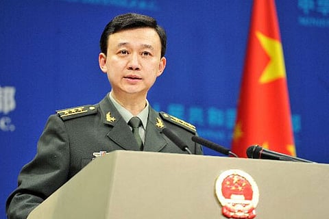 Chinese defence ministry spokesman Wu Qian
