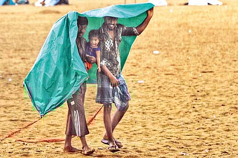 DGP Office received 5 cm of rainfall, while Airport and Nungambakkam recorded 3 cm each on Thursday
