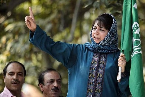 Mehbooba slams Centre for additional troops deployment in Kashmir