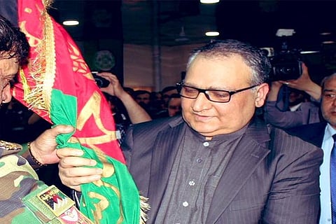 Afghanistan's state minister for peace affairs Abdul Salam Rahimi