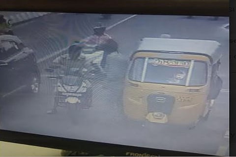 Screengrab from the footage