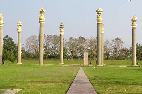 Rajiv Gandhi memorial in Sriperumbudur (file photo)