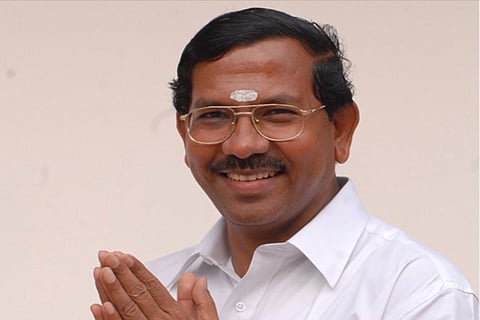 Minister for Tamil O?fficial Language and Tamil Culture K Pandiarajan