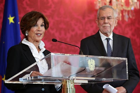 Bierlein becomes first female chancellor of Austria