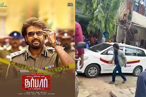 Video of Darbar shooting scenes leaked on social media