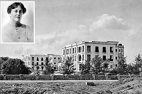 Dorothy (inset) and Queen Mary?s College