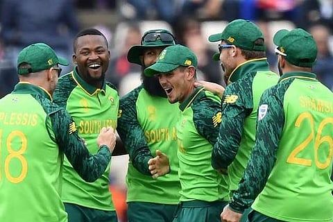 South Africa get first point of World Cup after match against West Indies called off
