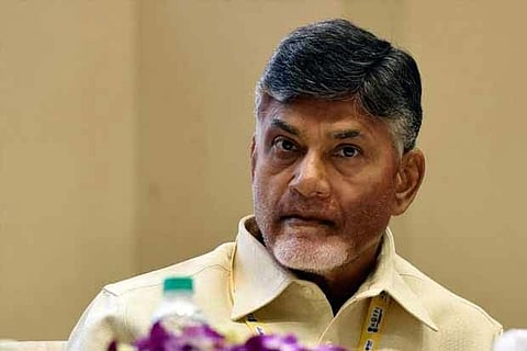Chandrababu Naidu frisked at Vijayawada airport