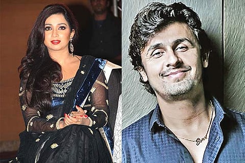 ?Singers Shreya Ghoshal and Sonu Nigam
