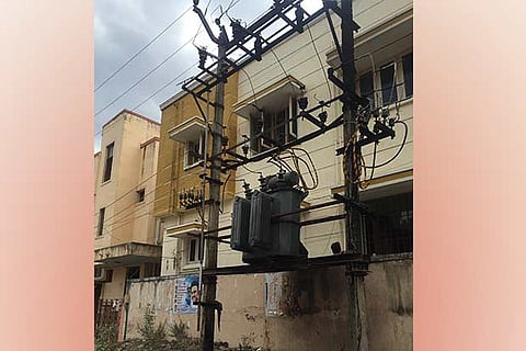 The transformers in the area are in a bad condition, awaiting replacement