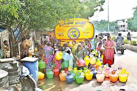 Chennai water crisis: Agricultural wells utilized for water extraction