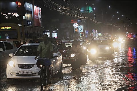 Pallavaram, Tambaram, Velachery, Madambakkam and Porur received rain on Saturday