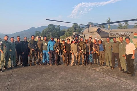 IAF retrieves stranded rescue team from AN-32 crash site