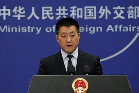 Chinese Foreign Ministry spokesman Lu Kang