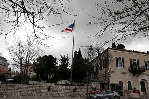 Flag comes down on US Palestinian mission in Jerusalem