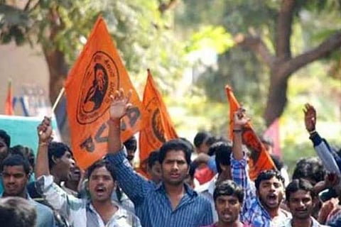 Lecturer's parents shaken after son hauled up by ABVP for FB post