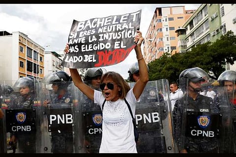 Venezuela's Guaido to lead rally as blackout lingers