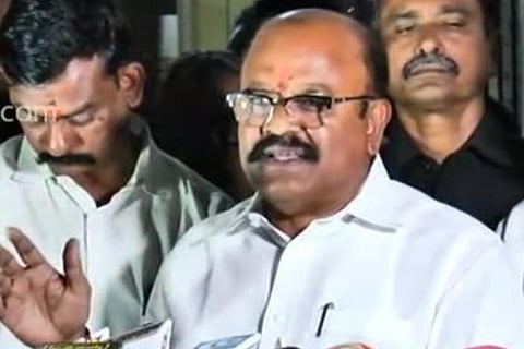 Assembly deputy speaker Pollachi V Jayaraman