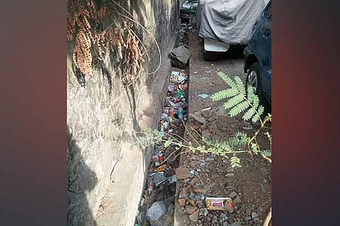 Garbage dumped in the stormwater drains has not been cleared by the officials