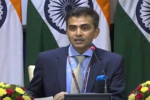 External Affairs Ministry Spokesperson Raveesh Kumar
