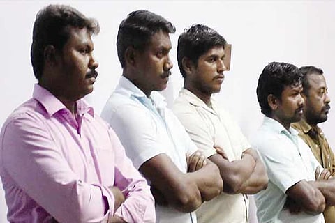 The five accused who were convicted