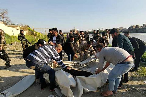 Almost 100 dead as Iraq ferry sinks on spring holiday trip