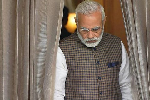 When Modi left everyone guessing